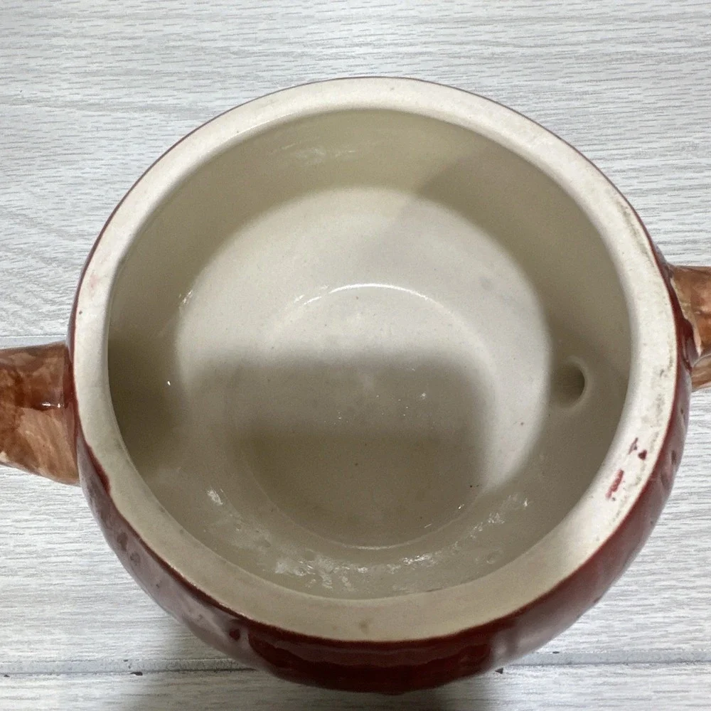 Ceramic Apple Shaped‎ Teapot Kitchen Decor 9 x 5 x 5